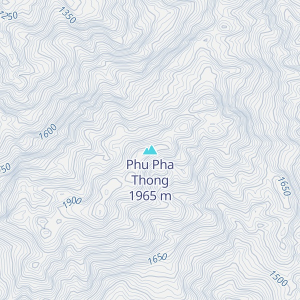 Map of Phu Pha Thong