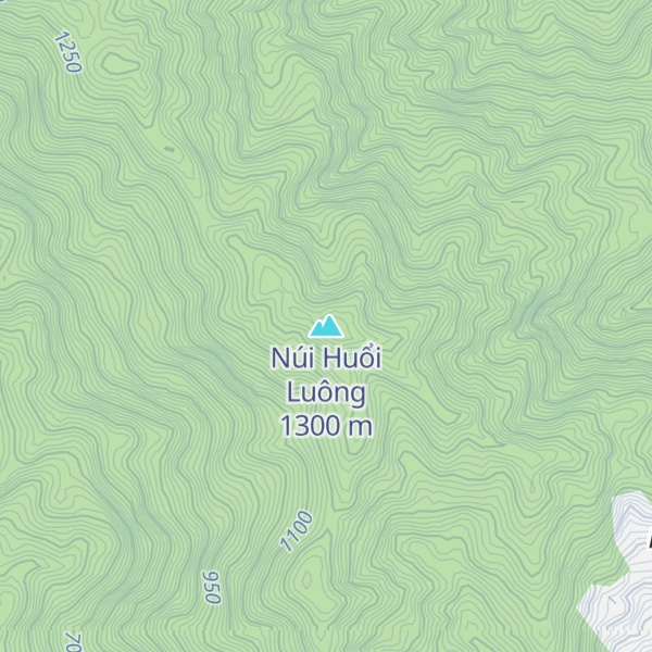 Map of Núi Huổi Luông
