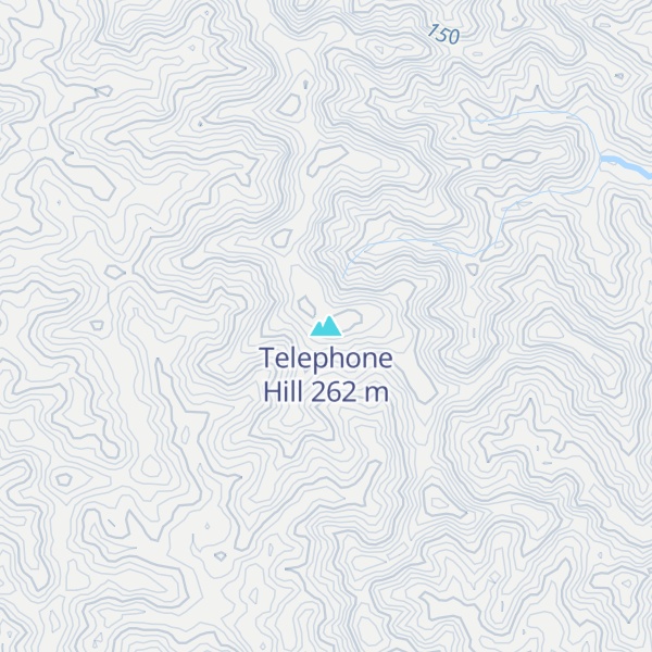 Map of Telephone Hill