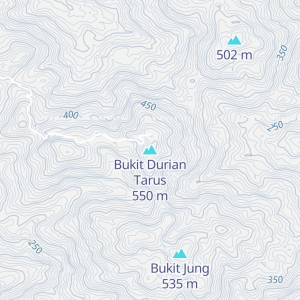 Map of Bukit Durian Tarus