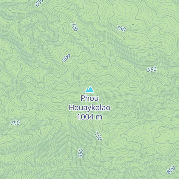 Map of Phou Houaykolao