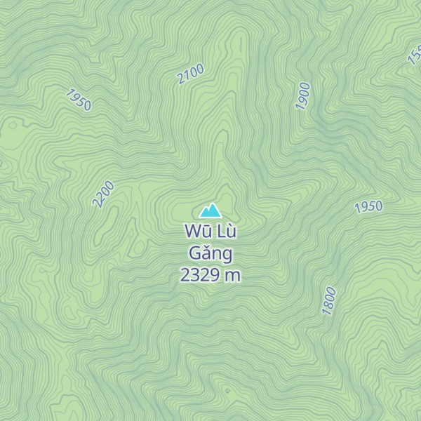 Map of Wū Lù Gǎng