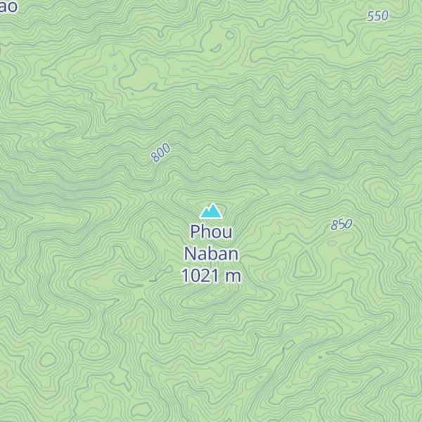 Map of Phou Naban