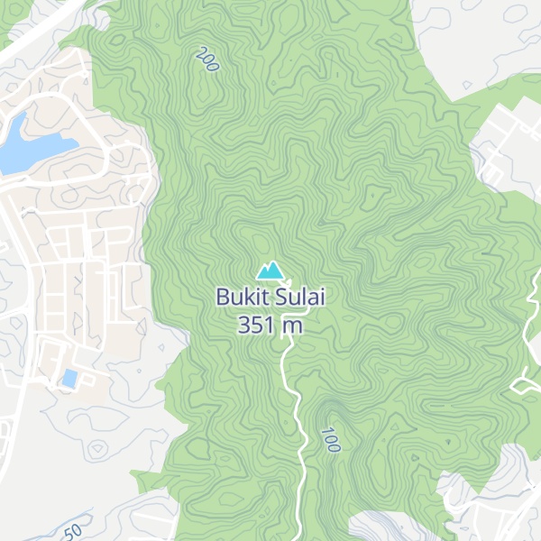 Map of Bukit Sulai