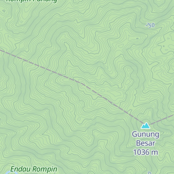 Map of Gunung Pukin