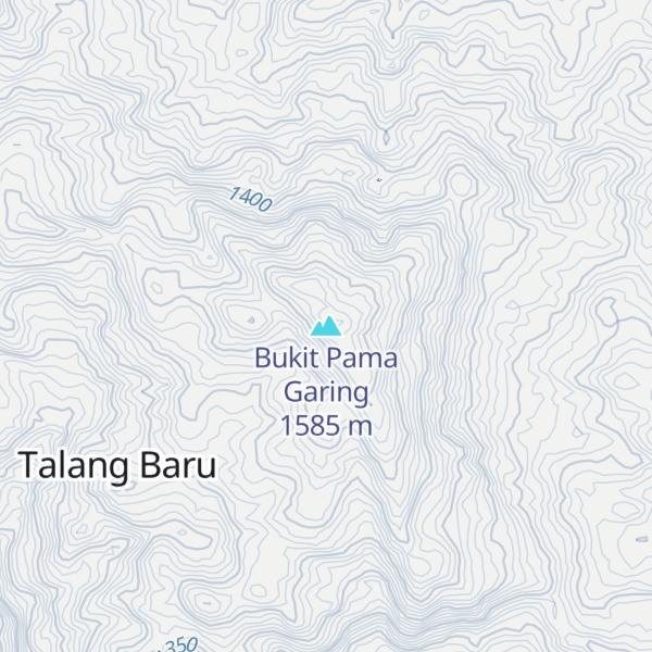 Map of Bukit Pama Garing