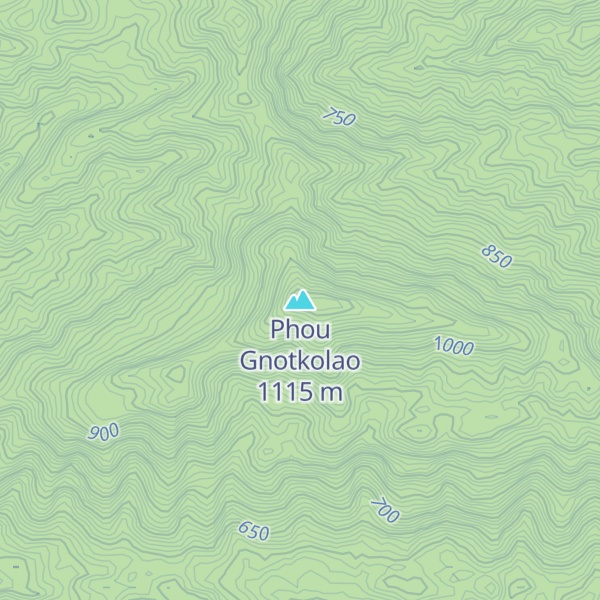 Map of Phou Gnotkolao
