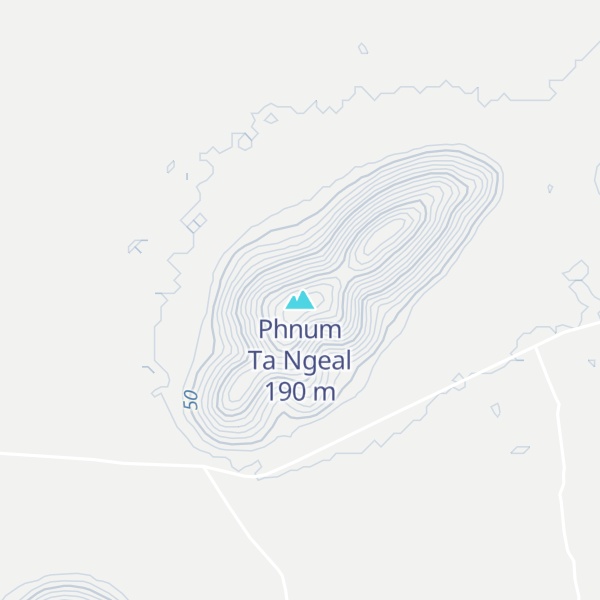 Map of Phnum Ta Ngeal