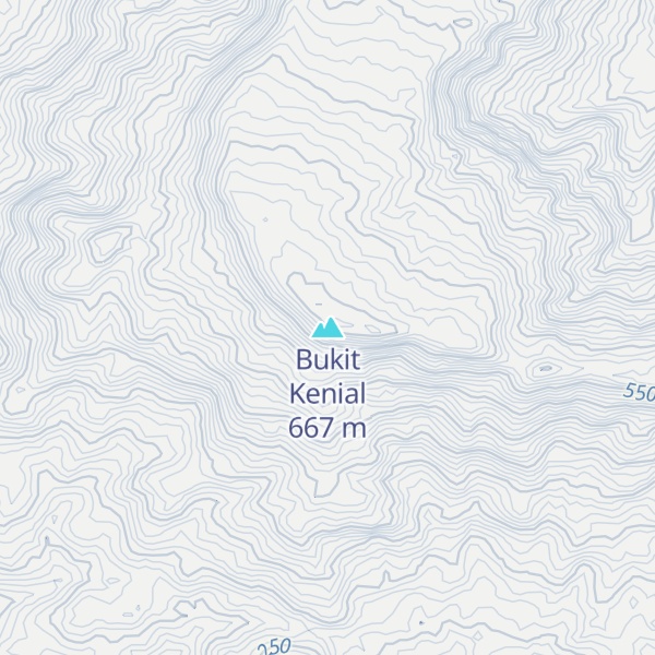 Map of Bukit Kenial