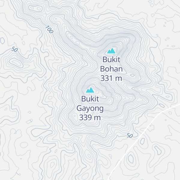Map of Bukit Gayong