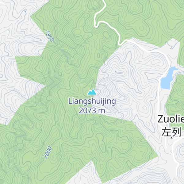 Map of Liangshuijing