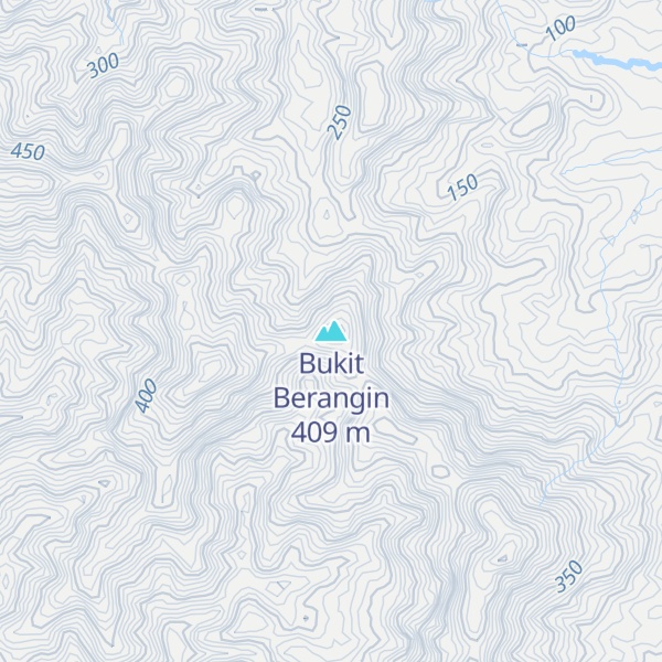 Map of Bukit Berangin