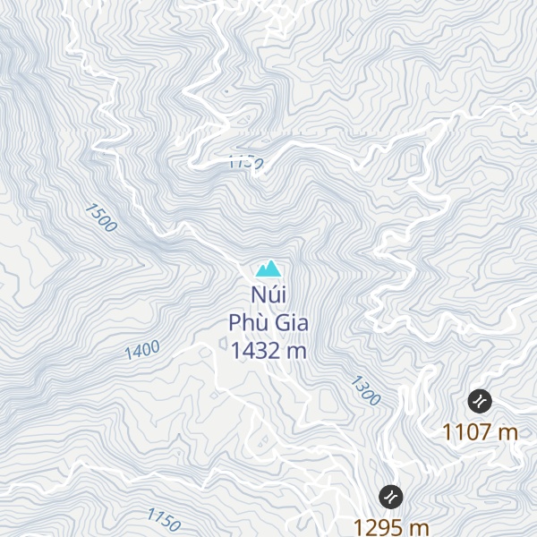 Map of Núi Phù Gia