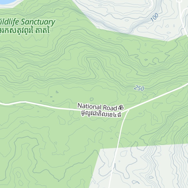 Map of Phnum Baek Chan