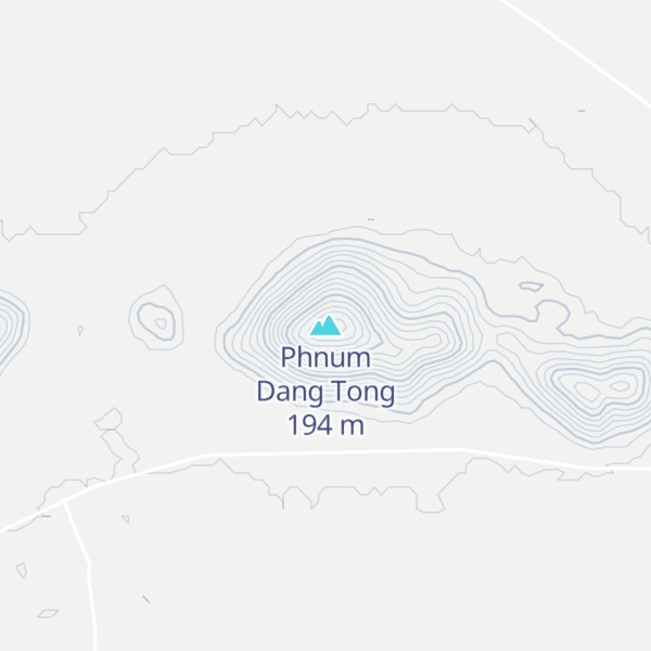 Map of Phnum Dang Tong