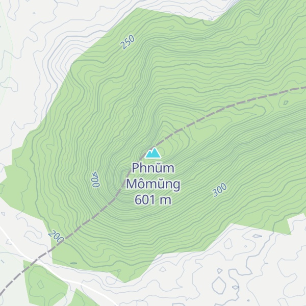 Map of Phnŭm Mômŭng