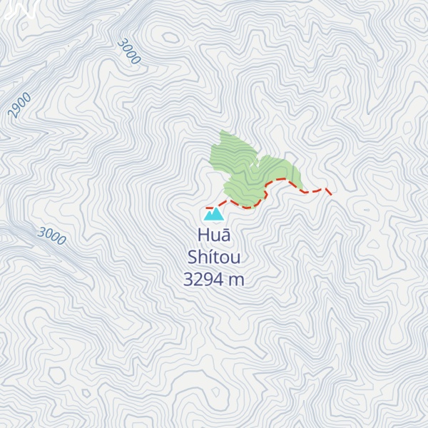 Map of Huā Shítou