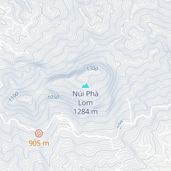 Map of Núi Phà Lom