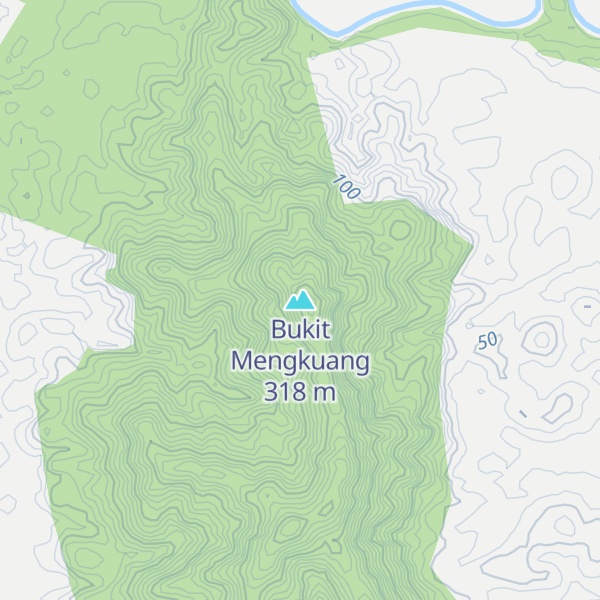 Map of Bukit Mengkuang