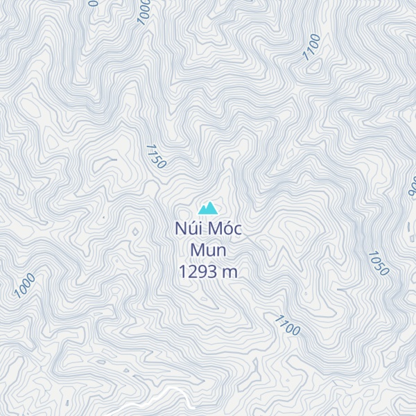 Map of Núi Móc Mun