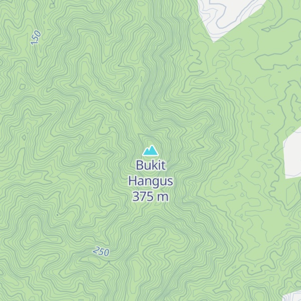 Map of Bukit Hangus