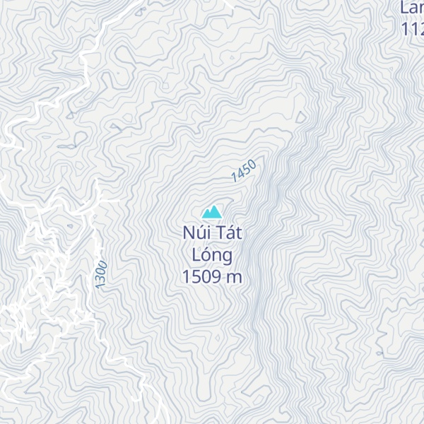 Map of Núi Tát Lóng