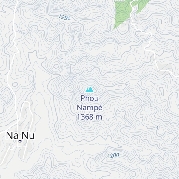 Map of Phou Nampé