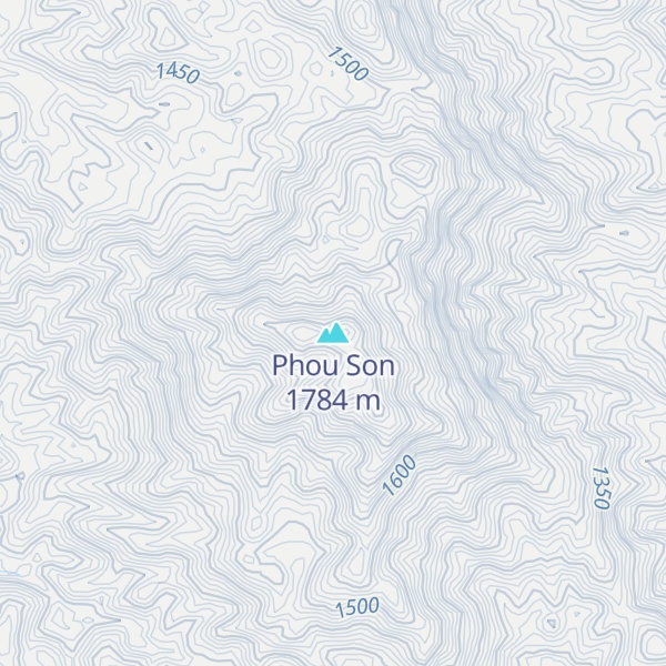 Map of Phou Son