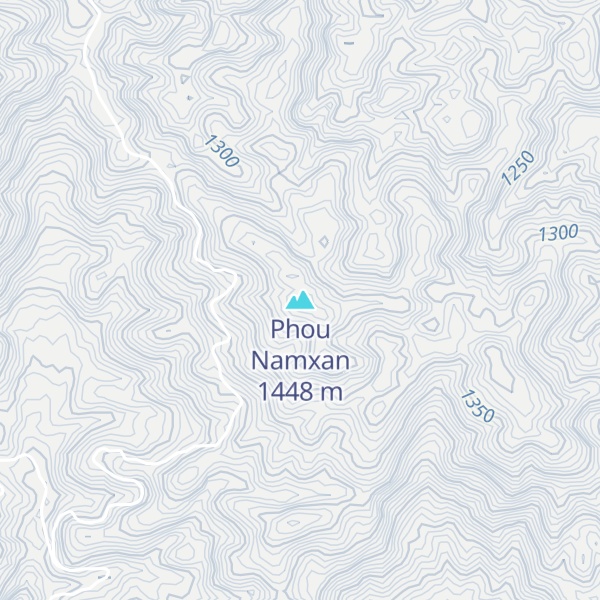 Map of Phou Namxan