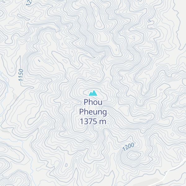Map of Phou Pheung
