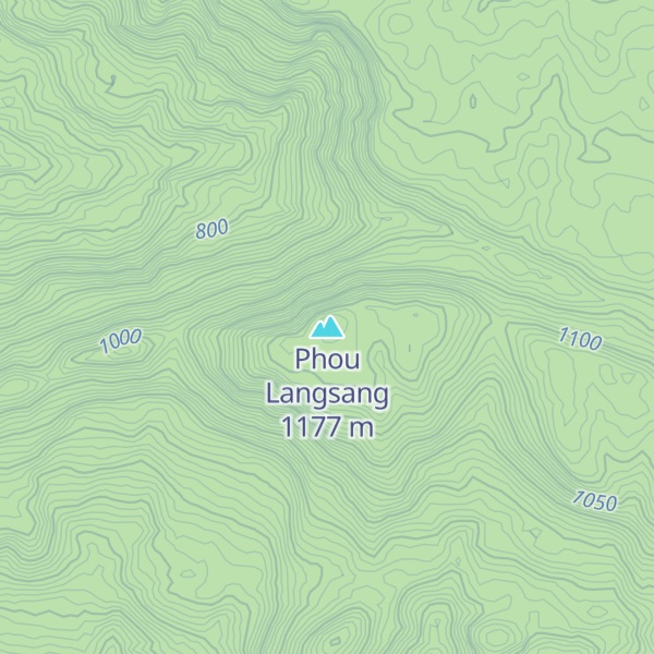 Map of Phou Langsang