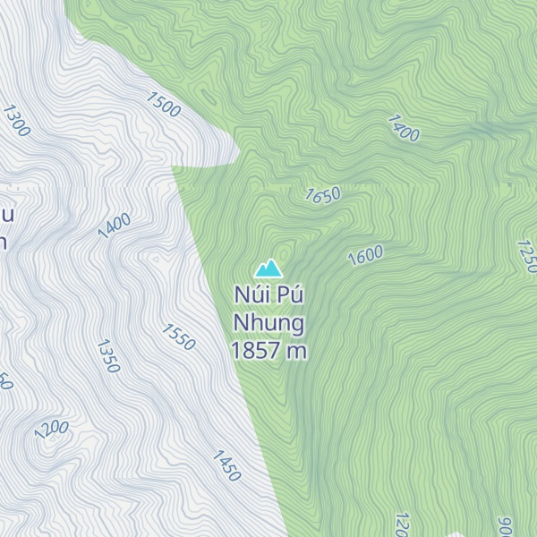 Map of Núi Pú Nhung