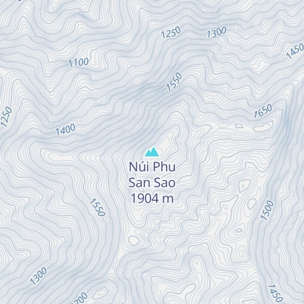 Map of Núi Phu San Sao