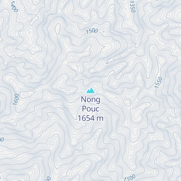 Map of Nong Pouc