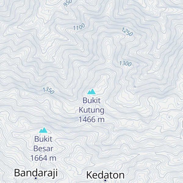 Map of Bukit Kutung