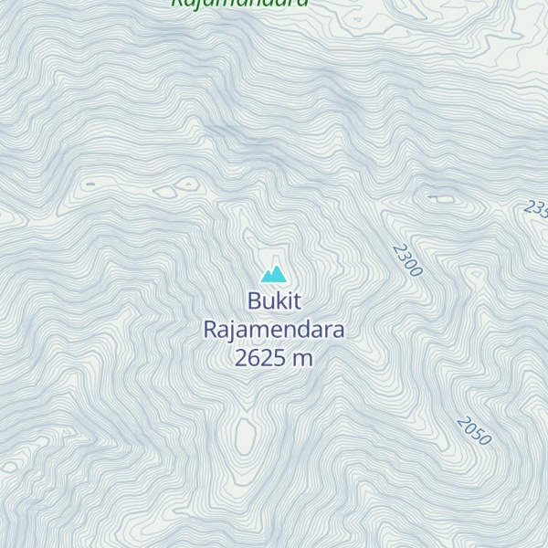 Map of Bukit Rajamendara