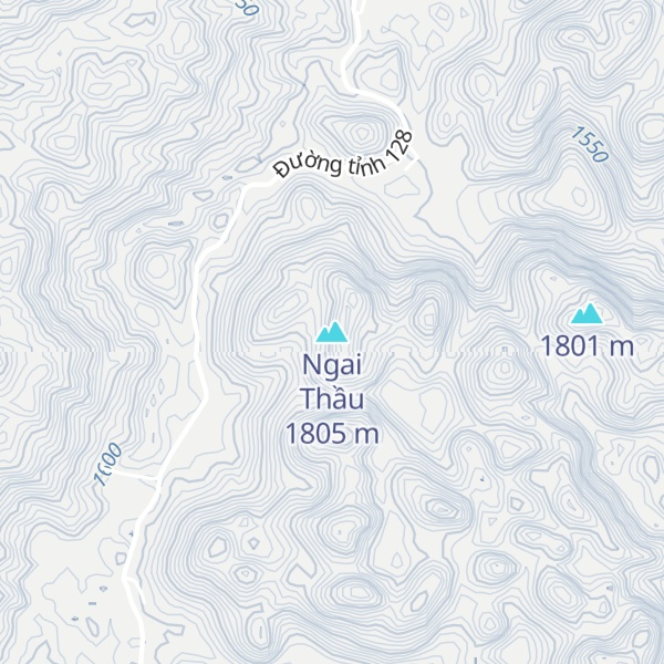 Map of Ngai Thầu