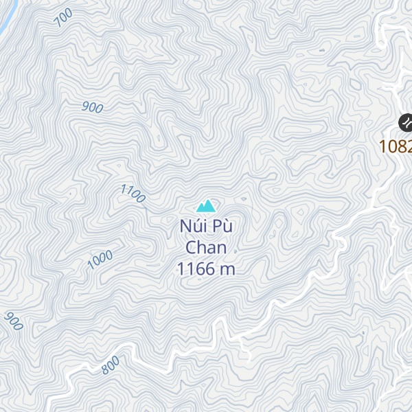 Map of Núi Pù Chan