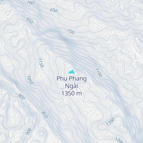 Map of Phu Phang Ngài