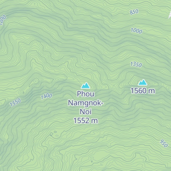 Map of Phou Namgnok-Noi