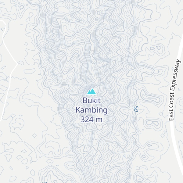 Map of Bukit Kambing