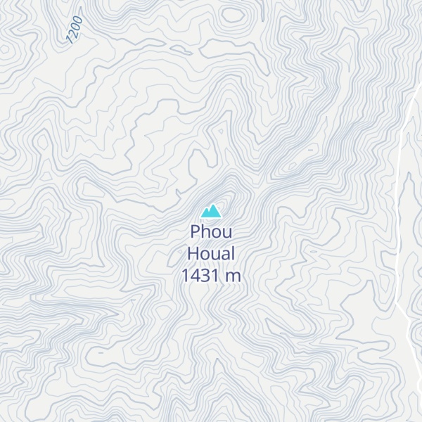 Map of Phou Houal