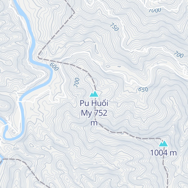 Map of Pu Huổi My