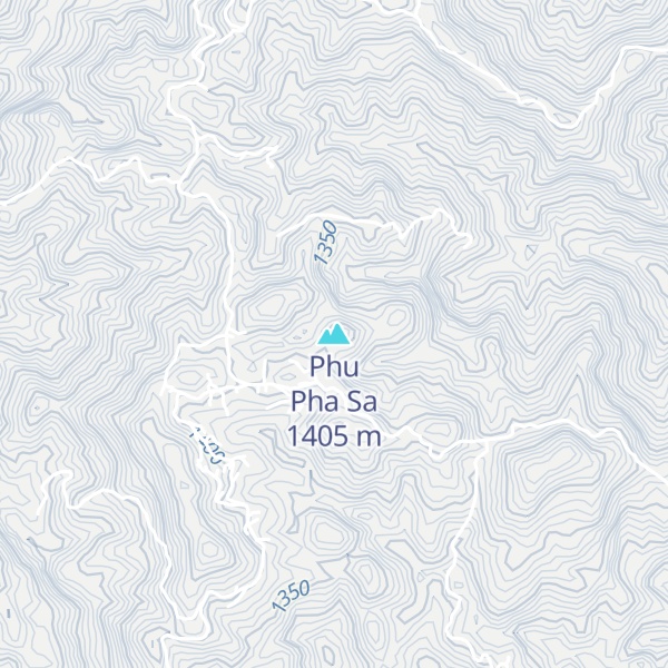 Map of Phu Pha Sa