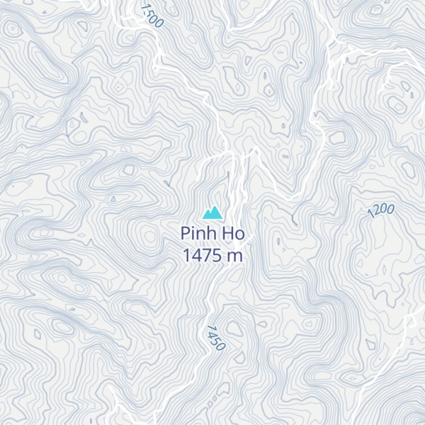 Map of Pinh Ho