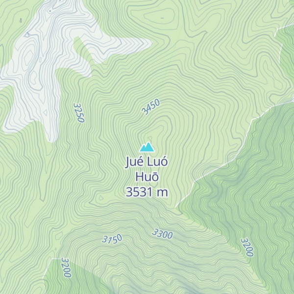 Map of Jué Luó Huō