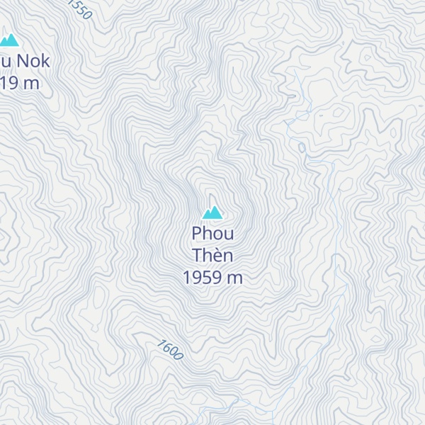 Map of Phou Thèn