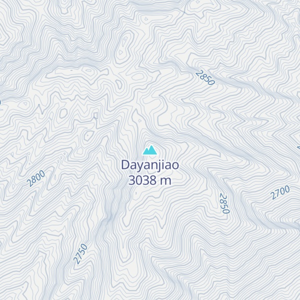 Map of Dayanjiao