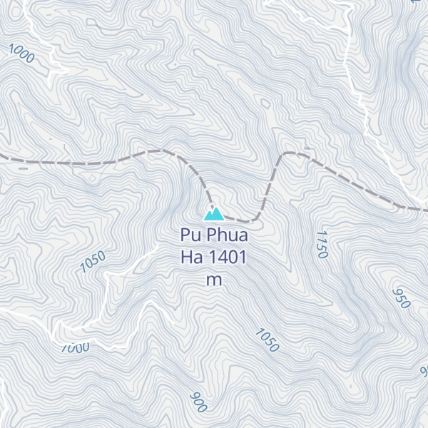 Map of Pu Phua Ha