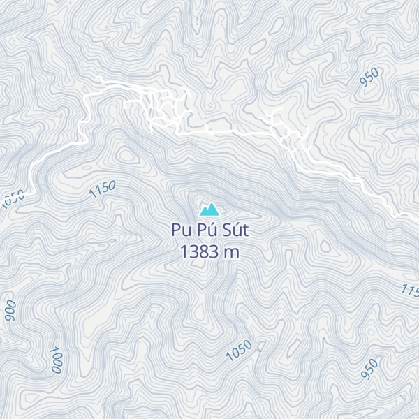 Map of Pu Pú Sút